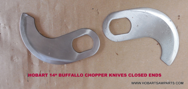 HOBART 14" BUFFALO CHOPPER KNIVES P71309-P71310 WILL FIT 8142-84142 CLOSED END KNIVES 